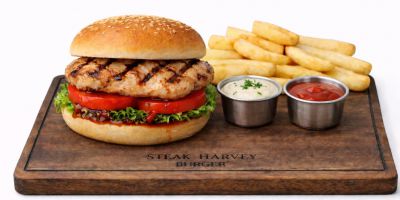 Acılı Chicken Burger - Harvey Burger Dörtyol