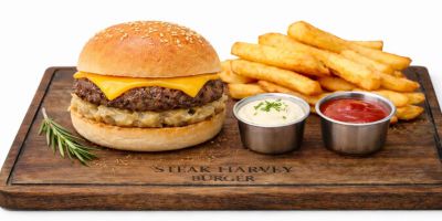 Beğendili Burger - Harvey Burger Dörtyol