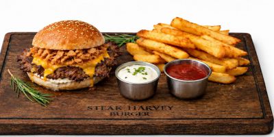 Harvey Smash Burger - Harvey Burger Dörtyol