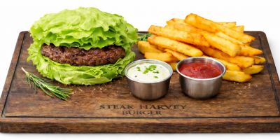 Protein Burger - Harvey Burger Dörtyol